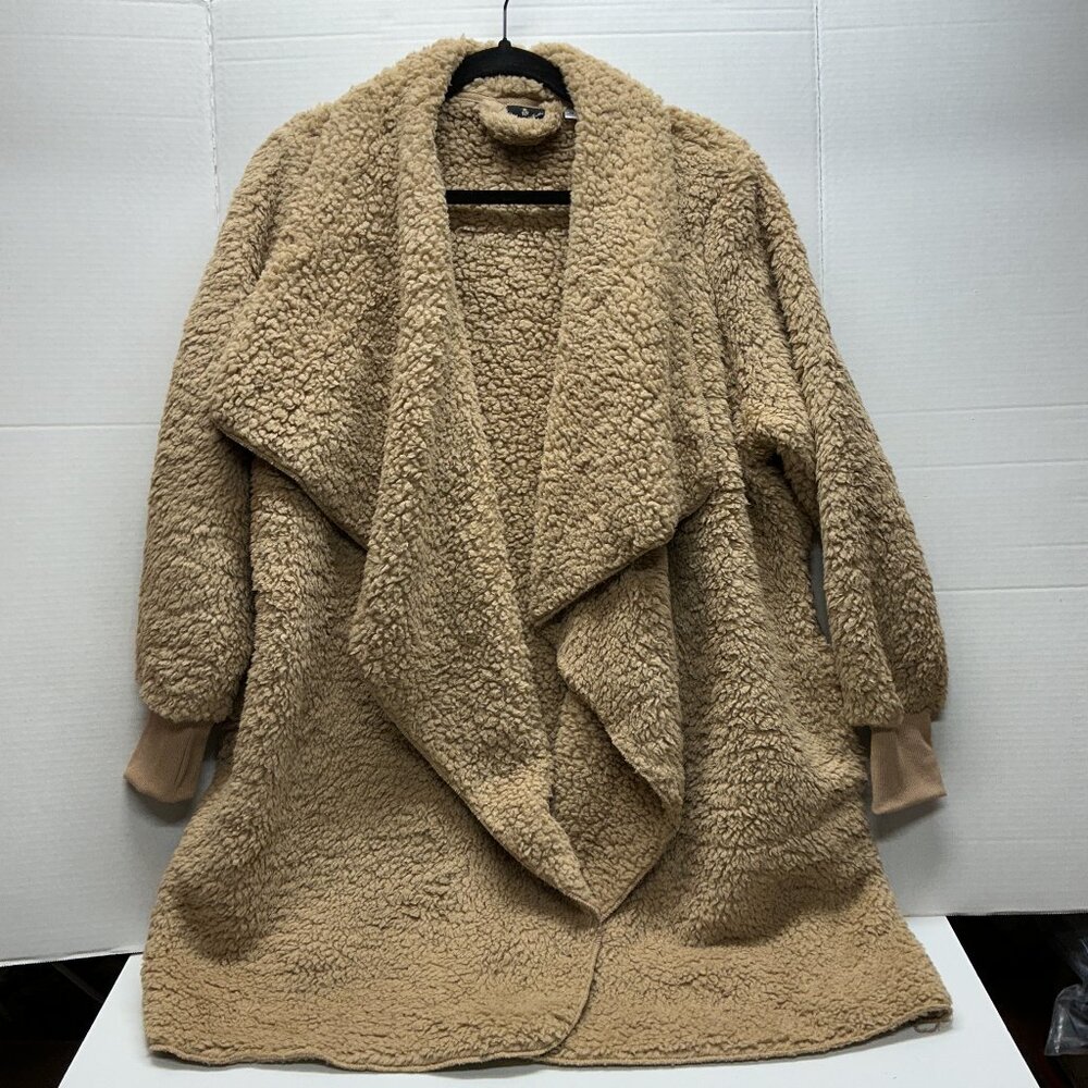 PETITE Medium Cardigan Sherpa Cascading -Proseccoo Bumblebella by Jill Martin
